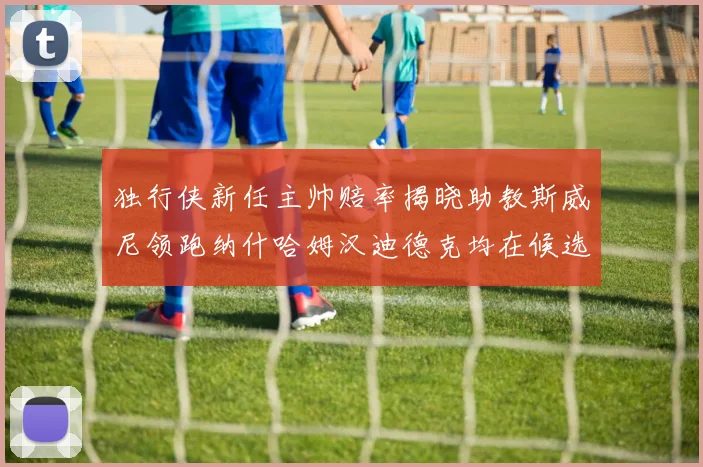 独行侠新任主帅赔率揭晓助教斯威尼领跑纳什哈姆汉迪德克均在候选之中